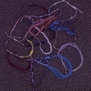 Bunch of bracelets
